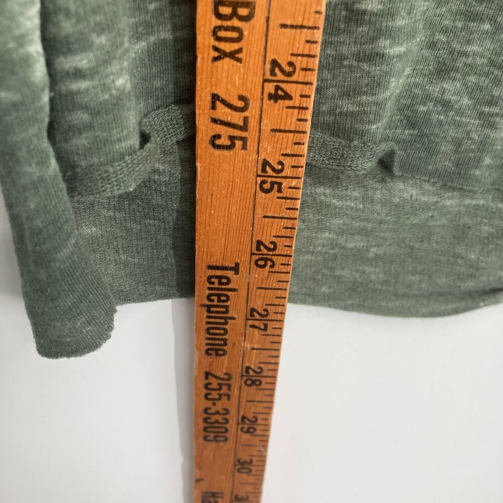 C&C California Kindness is Free Burnout Graphic Green Long Sleeve Women’s Small - Picture 7 of 9
